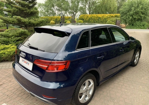 Audi A3 cena 86900 przebieg: 70500, rok produkcji 2019 z Przemków małe 407